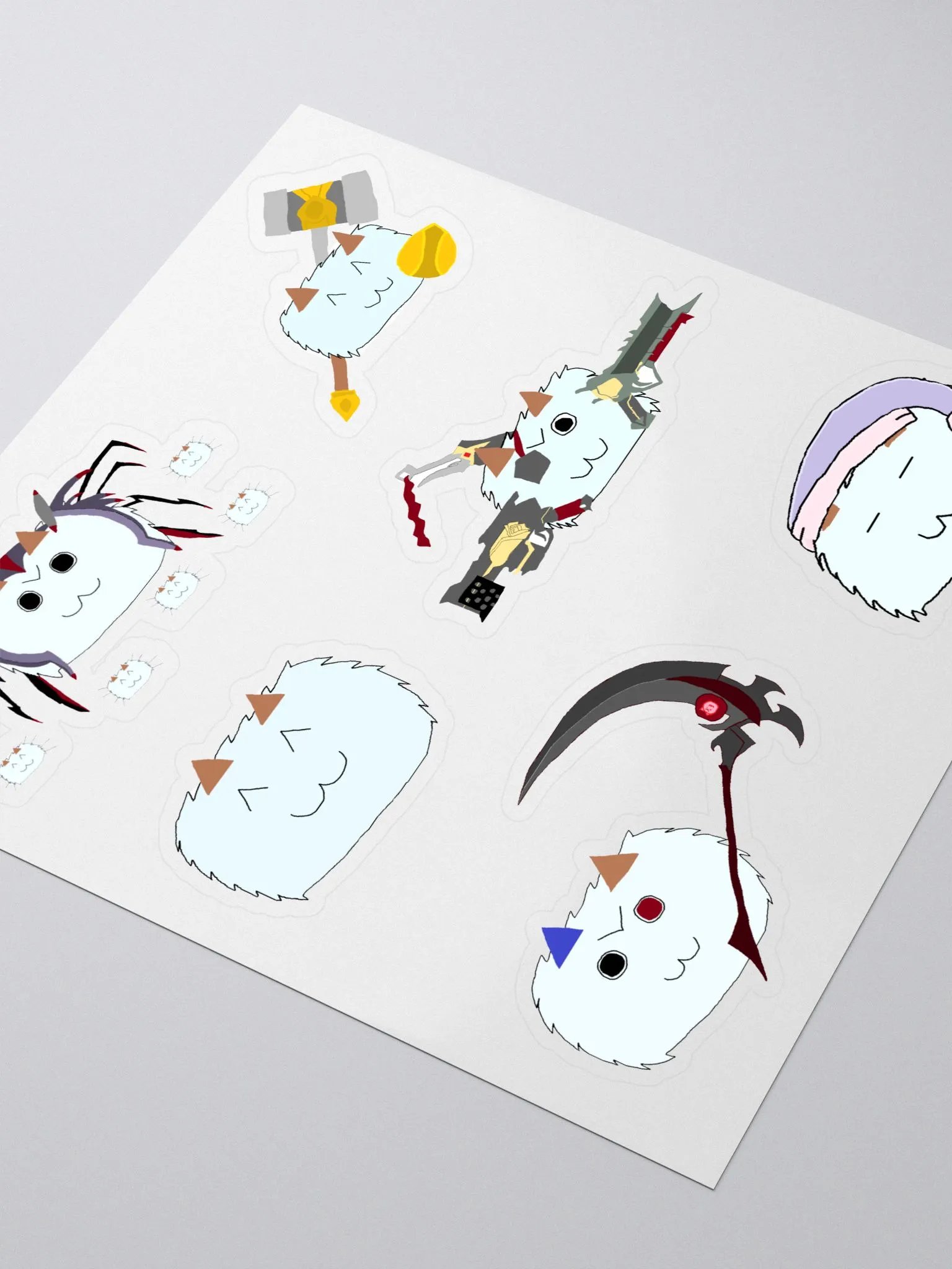Poro Sticker Sheet 1 product image (3)