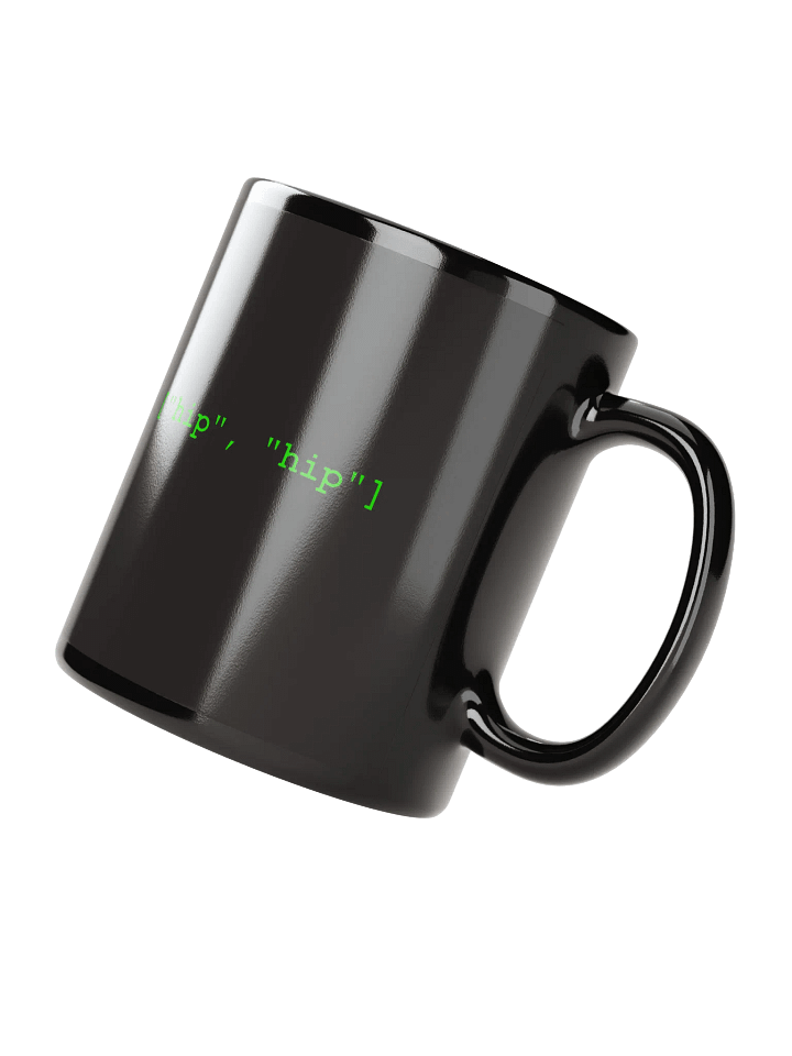 Hip Hip Array Mug - Black product image (3)