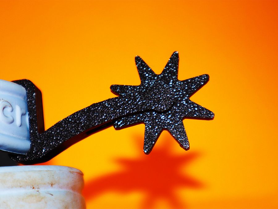 Croc Spur 3D Printed product image (4)