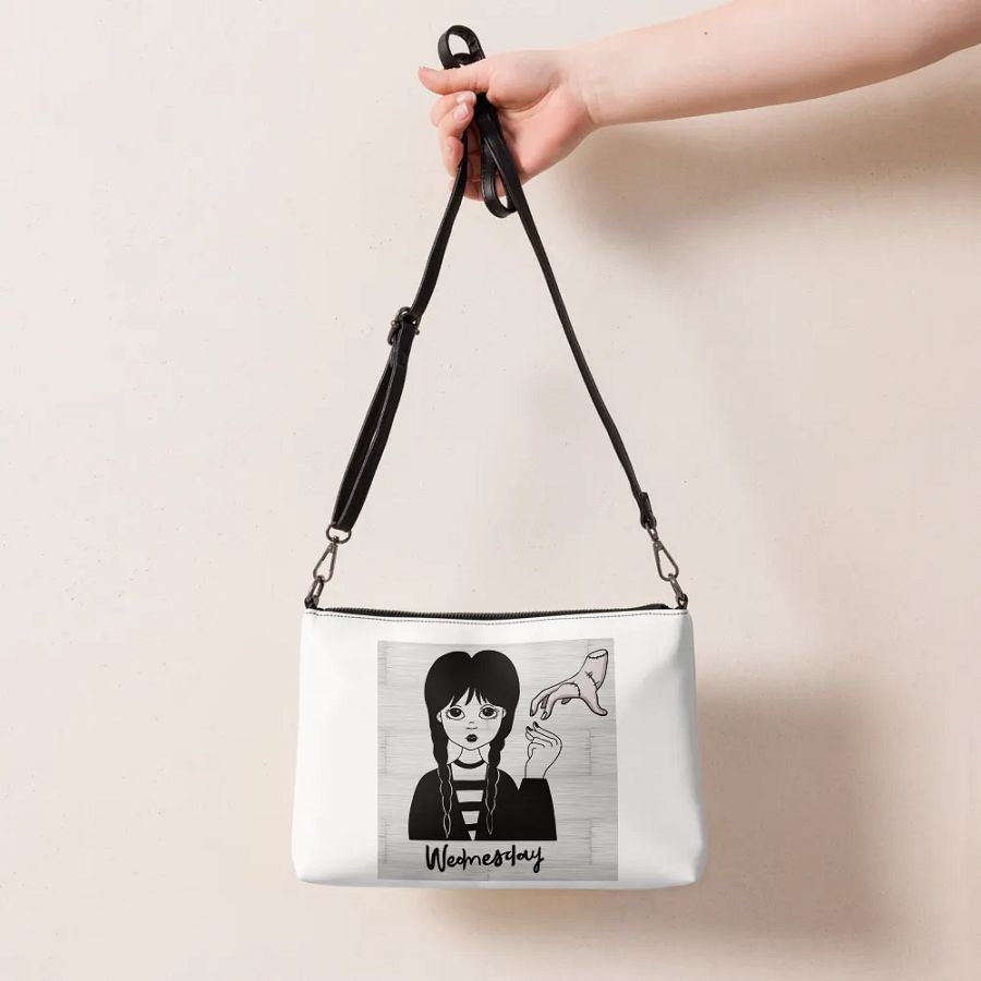 Wednesday Stitched All-Over Crossbody Bag product image (7)