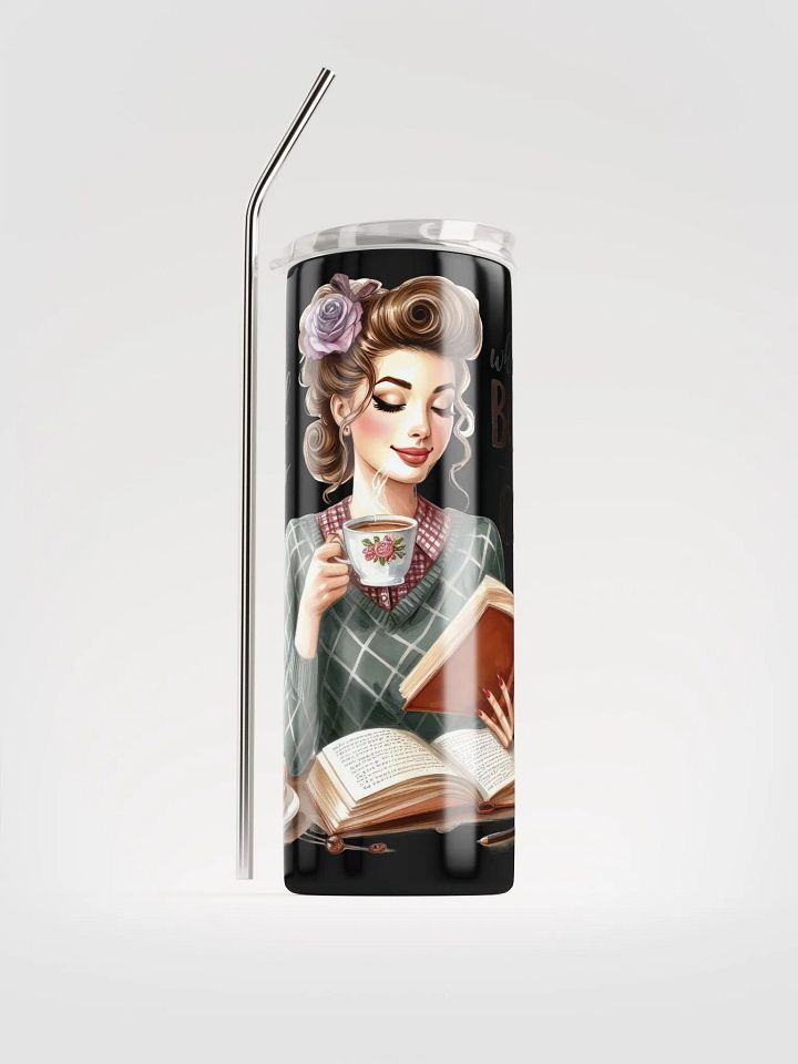 Bookworm's Bliss Tumbler product image (1)