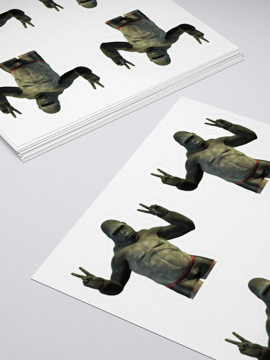 Big Dreamers Gorilla 4 Sticker Sheet product image (12)