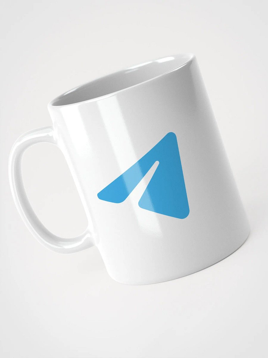 Taza con el logo de Telegram azul product image (3)