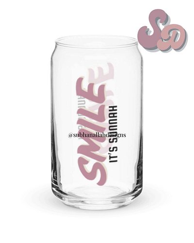 Cold drink. Sunnah smile.
✨ This Dusty Rose design on our clear can-shaped glass is made for summer moments with barakah.
Fil...