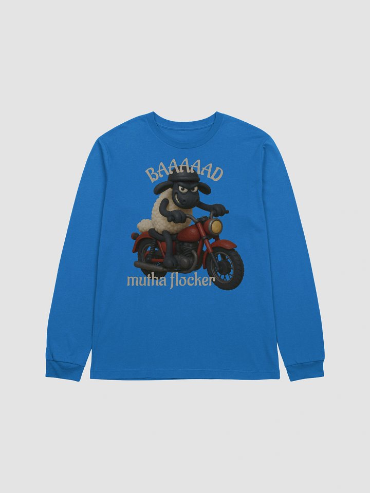 Baaaaad Mutha Flocker Long Sleeve Tee product image (5)