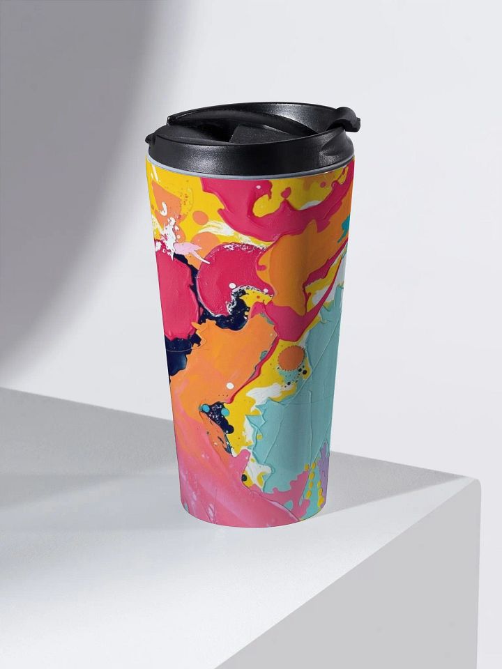 Abstract Swirls Stainless Steel Tumbler product image (1)