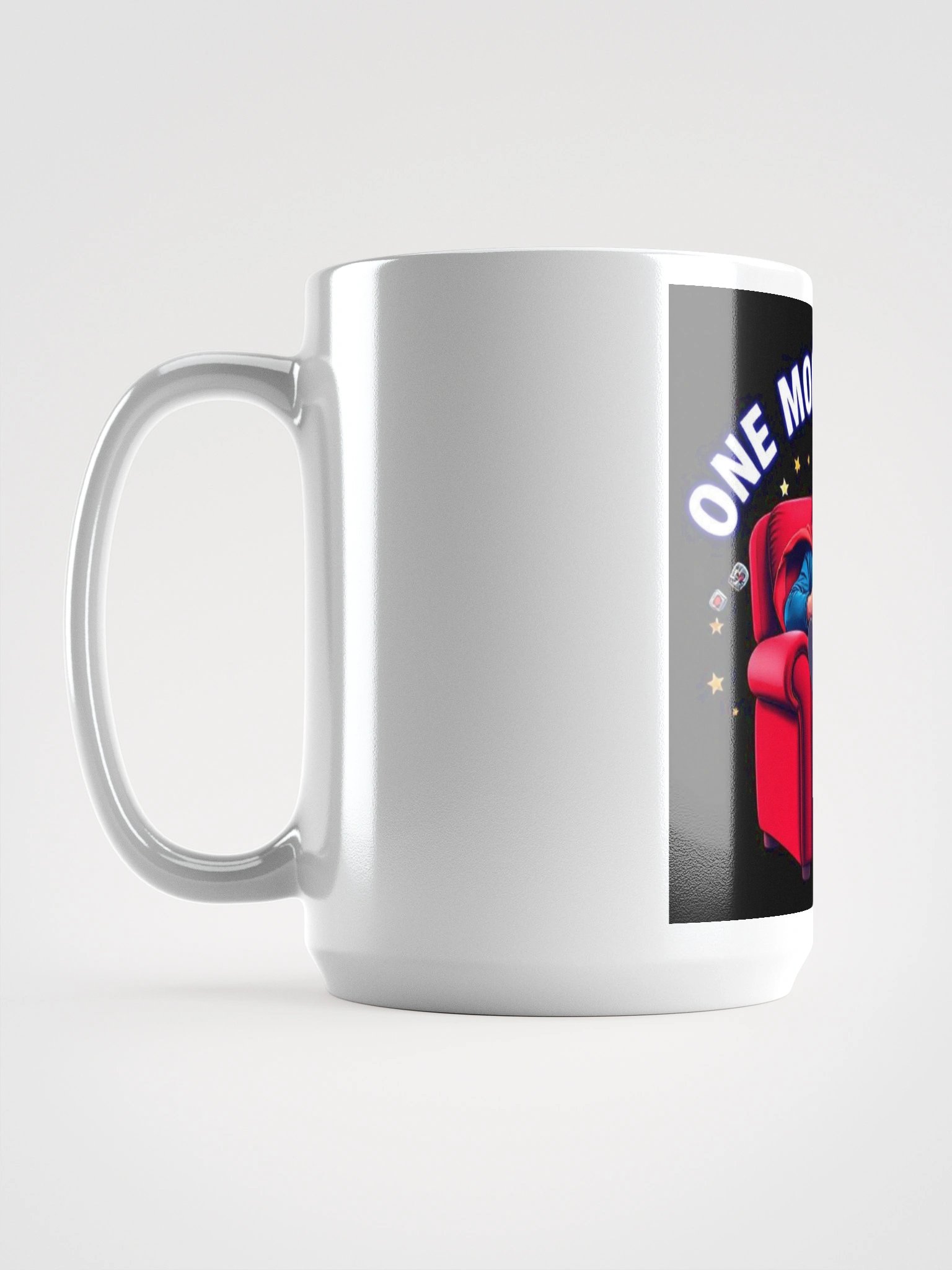 Superhero Moment Rest White Glossy Mug product image (6)