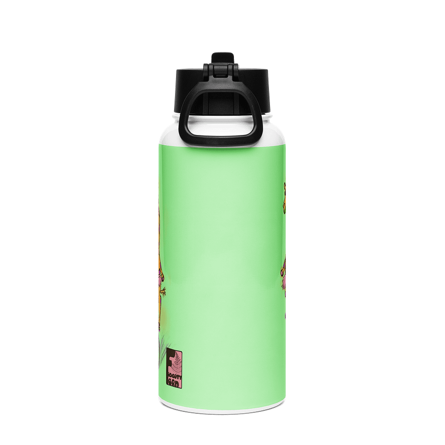 "It's My Party And I Can Cry If I Want To" Water Bottle With Screw Top And Straw product image (2)