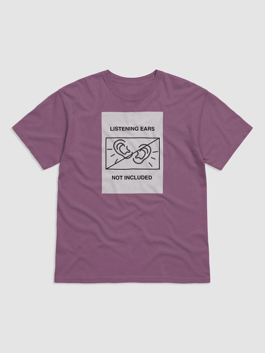 Printed T-Shirt - Listening Ears Not Included product image (3)