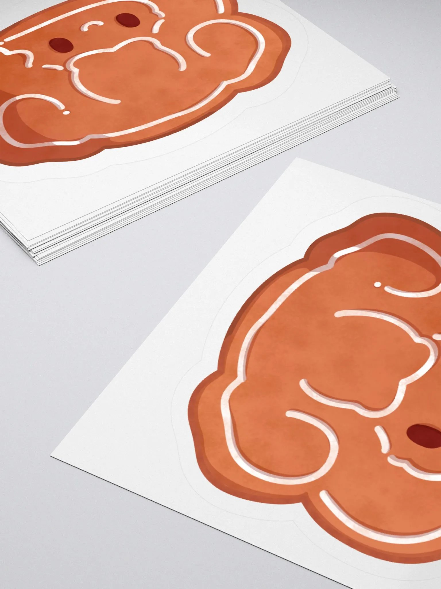 Gingerbread Axo - Christmas Stickers product image (4)