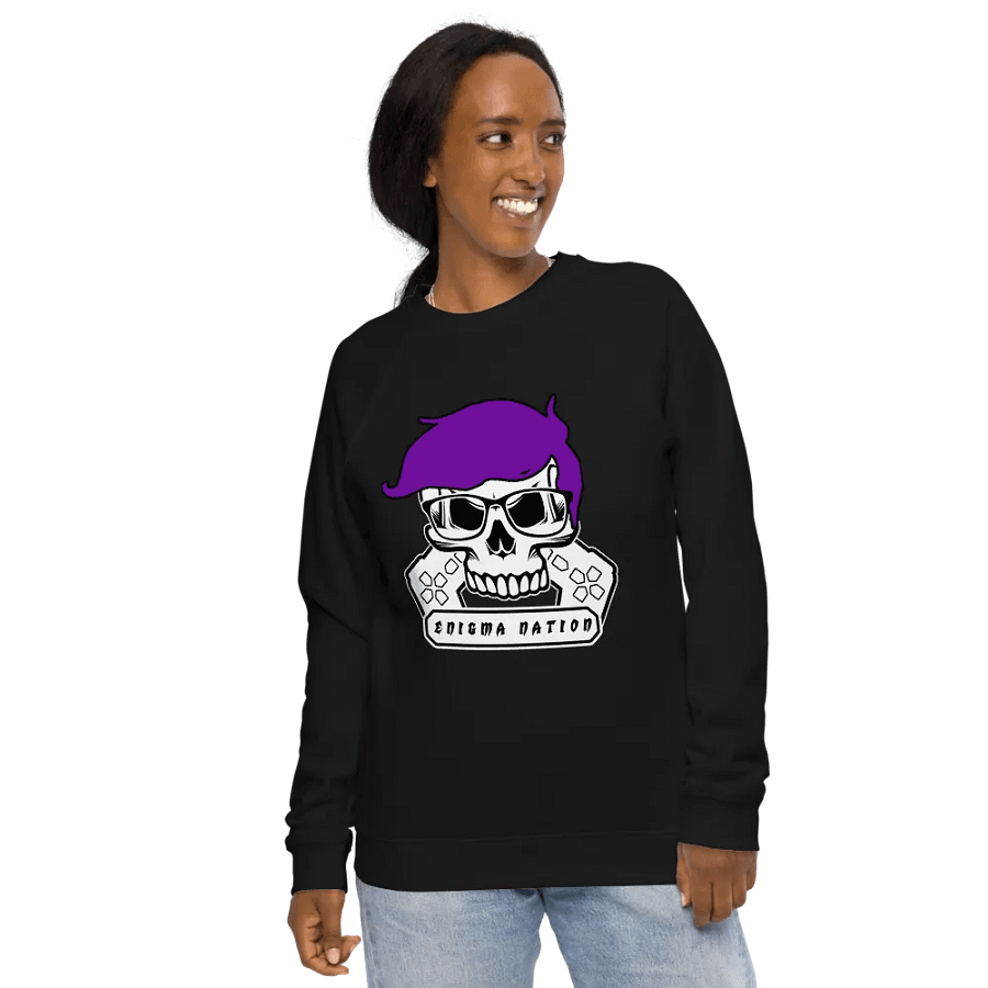 Enigma Nation SOL'S Unisex Organic Raglan Sweatshirt product image (11)