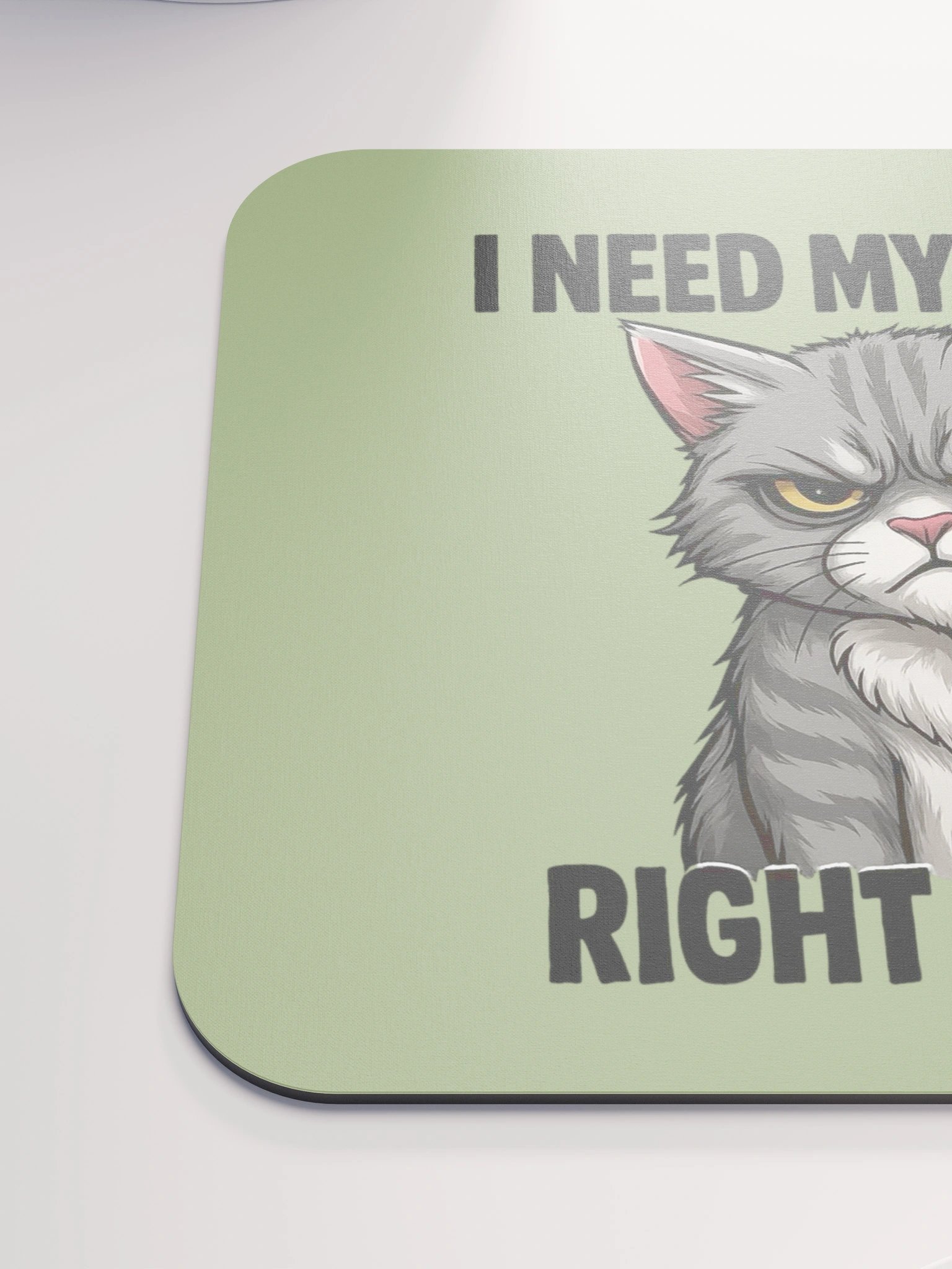 I NEED MY COFFEE MOUSEPAD product image (6)