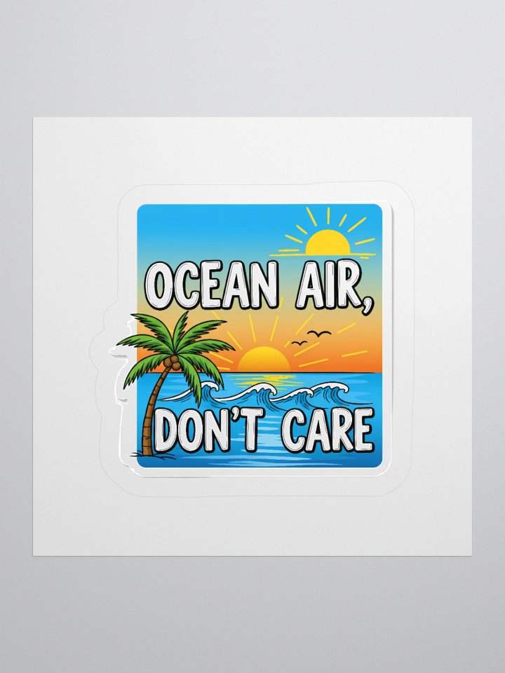Ocean Air Kiss Cut Stickers product image (2)