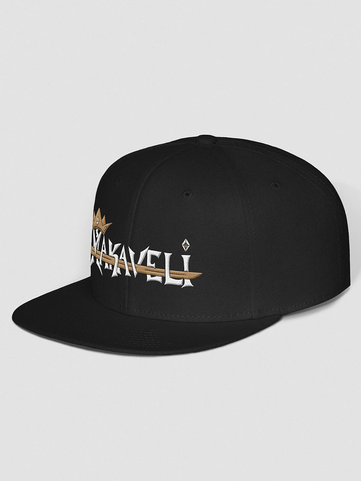 Makaveli snapback hat [Gray undervisor] product image (2)