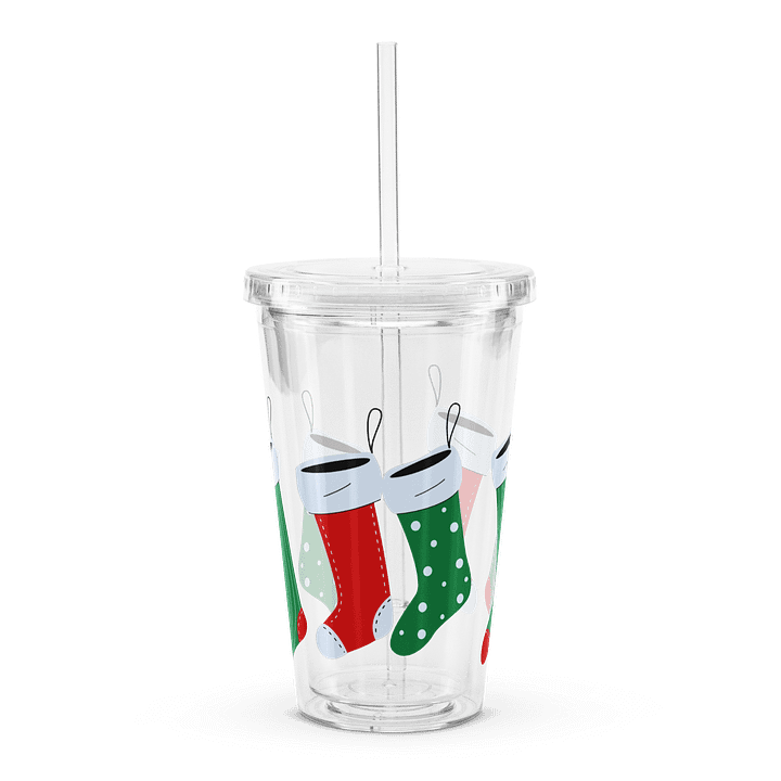 Holiday Cheer Double Wall Tumbler, Perfect for Holidays and Winter product image (1)