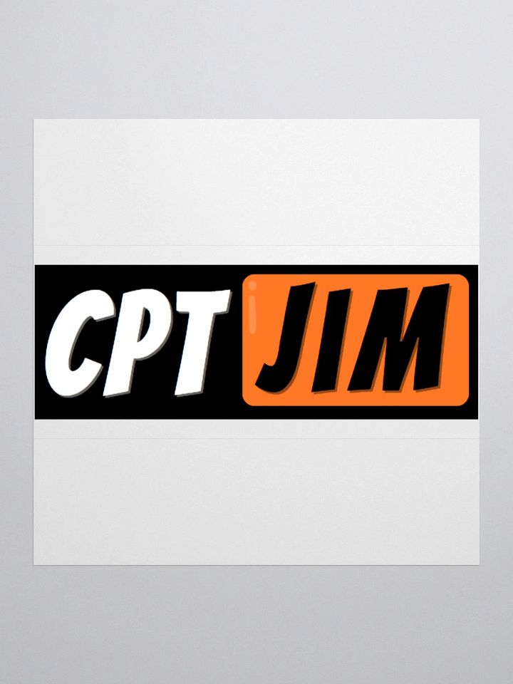 Unique CPT JIM Kiss Cut Stickers product image (1)