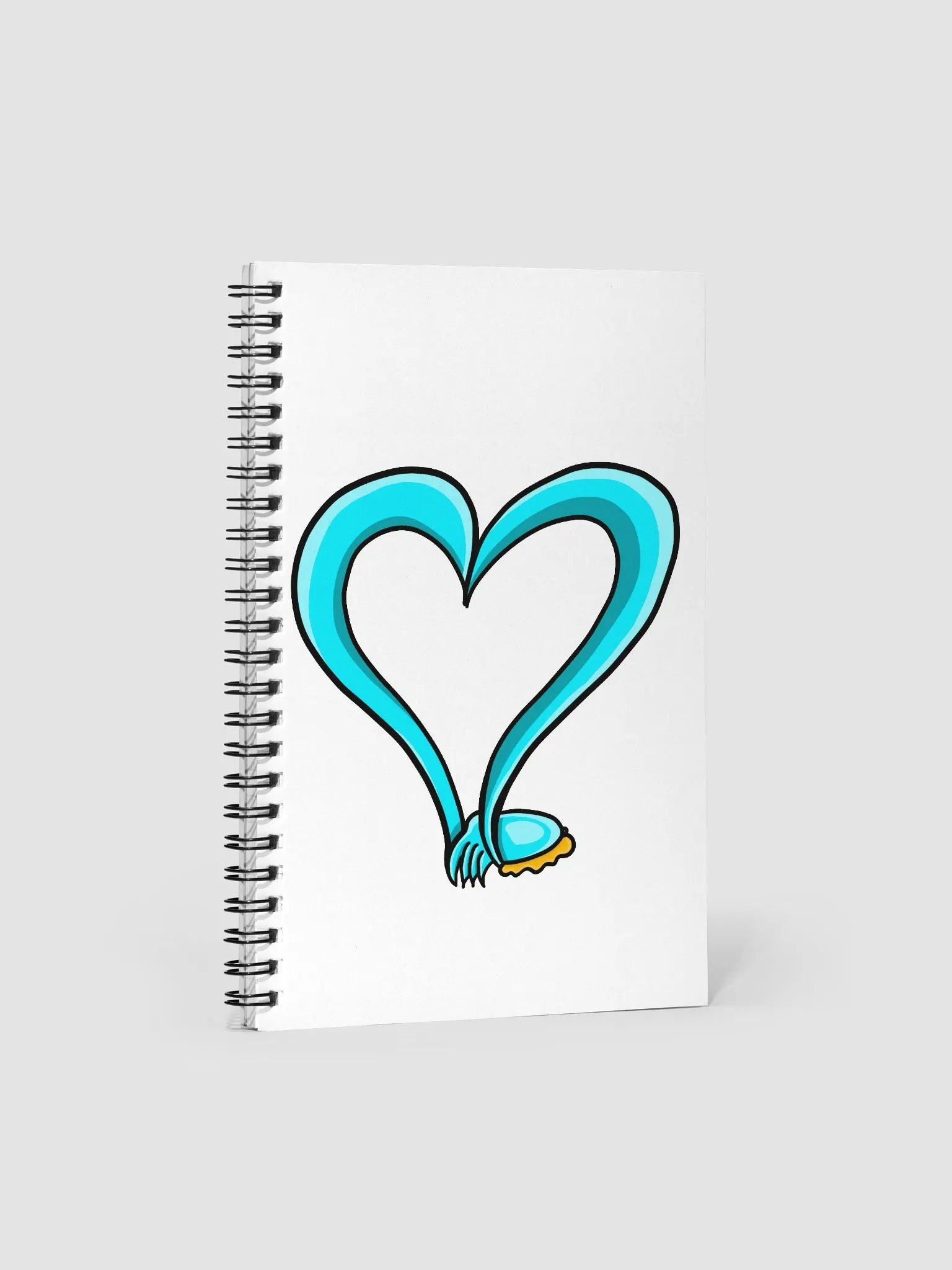 Cuttle Heart Hands note book- spiral product image (1)