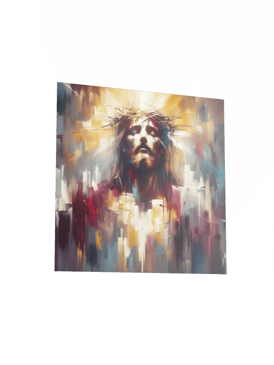 Jesus Christ Radiant Resurrection Art | Modern Christ Art Canvas for Home & Church Décor product image (3)