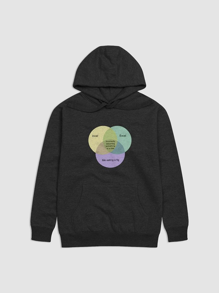 Hoodie - Incel Excel Fig Venn Diagram product image (1)