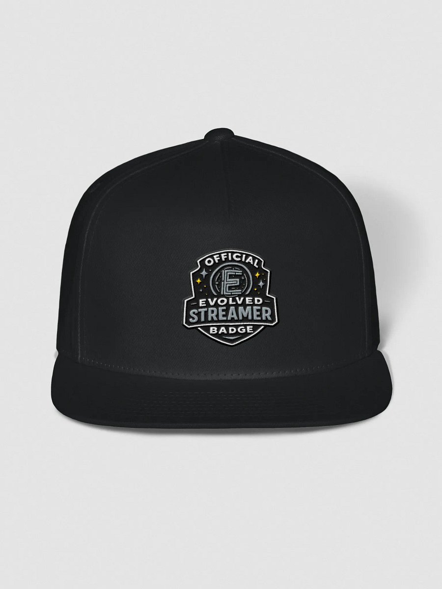 Evolved Streamer Badge Snapback Cap product image (1)