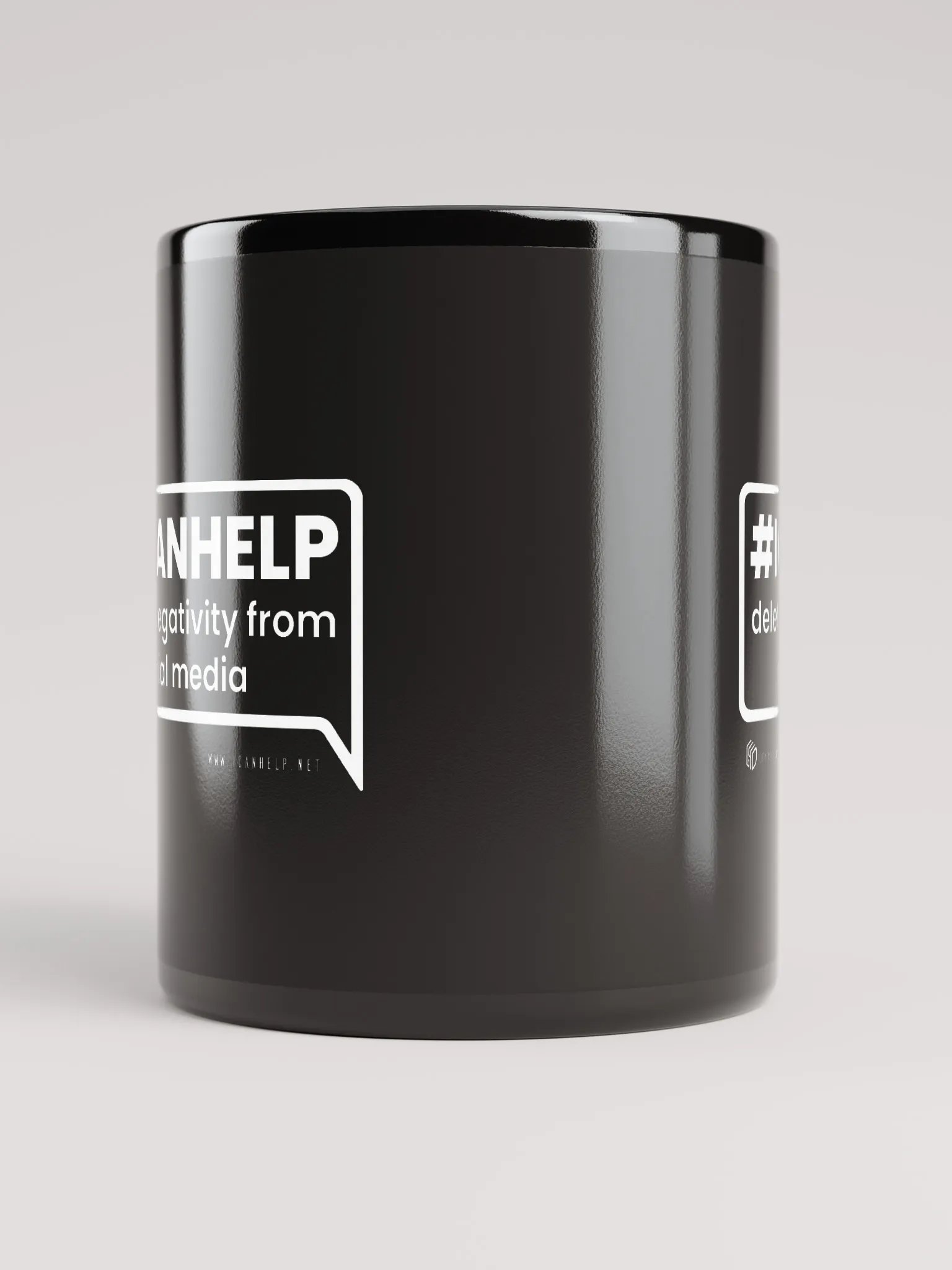 #ICANHELP Delete Negativity From Social Media Mug product image (5)