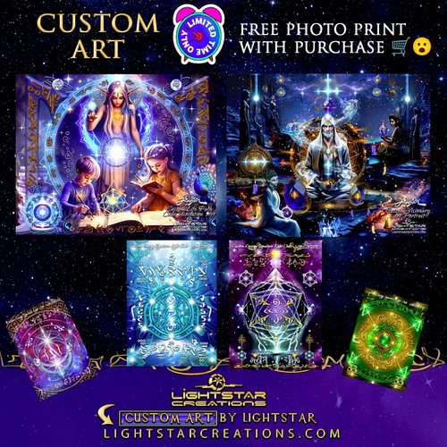 ⏳ FINAL HOURS 
✨ One more ripple...
Special offer for all 3 custom art sessions ends tomorrow.
Every custom art booking recei...