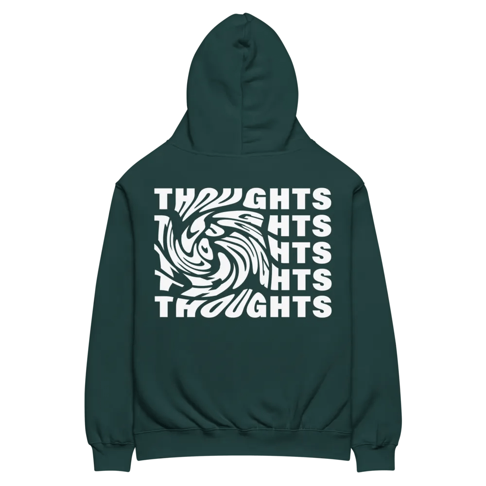 Thoughts Oversized Back Graphic White Text product image (4)