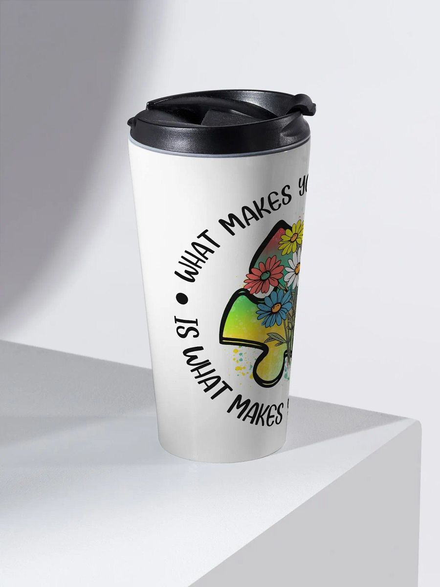 Cheerful Blooms Stainless Steel Travel Tumbler product image (2)