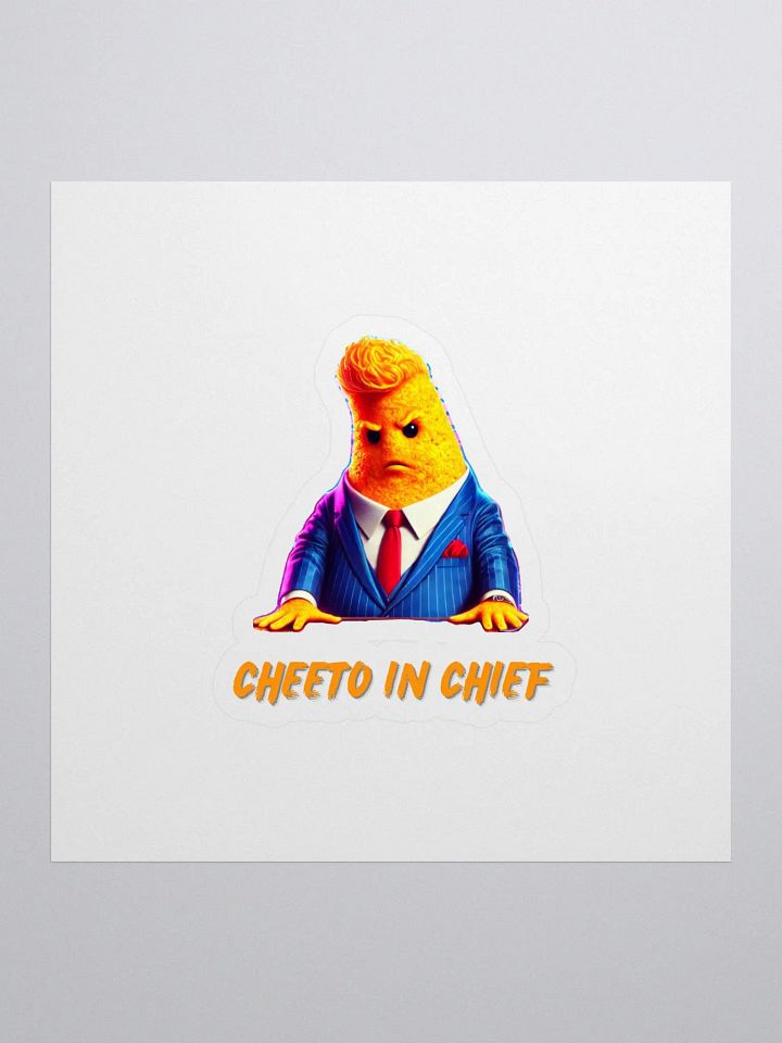 CHEETO IN CHIEF STICKER product image (1)