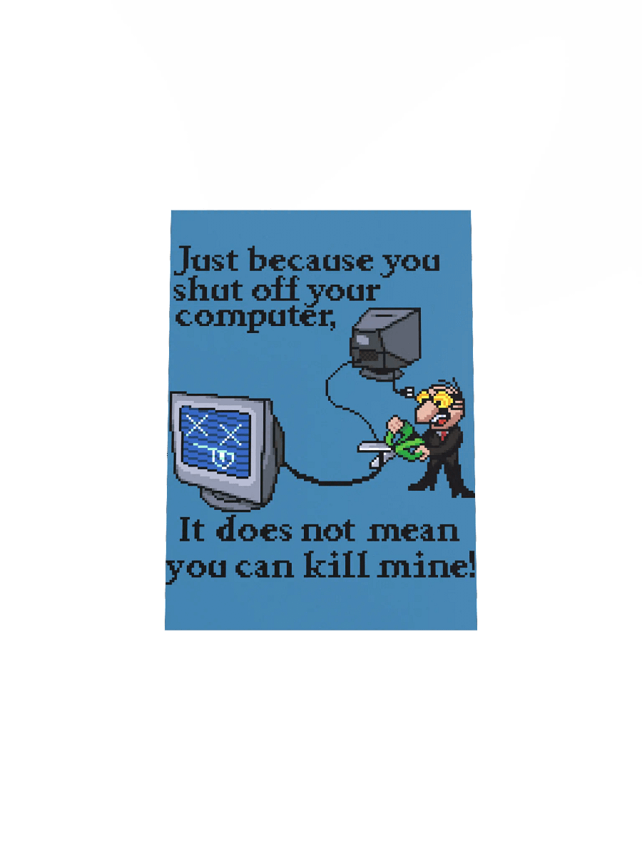 Computer Protest Poster product image (4)