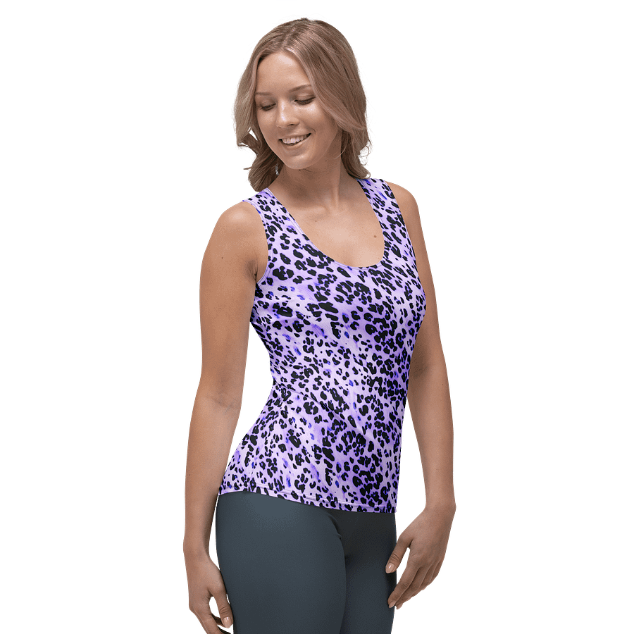 Purple Leopard Skin Tank Top product image (4)