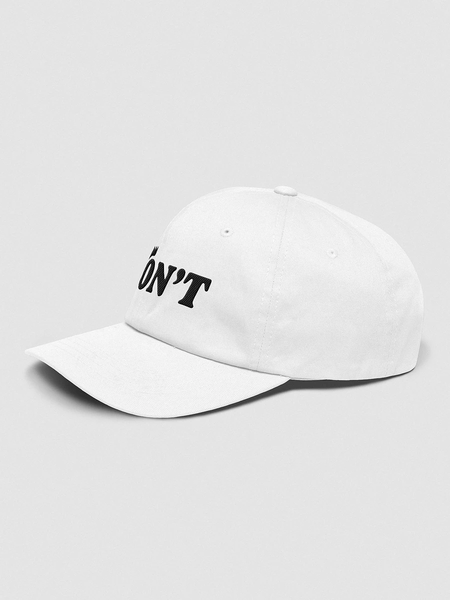 Don't Hat - White product image (2)
