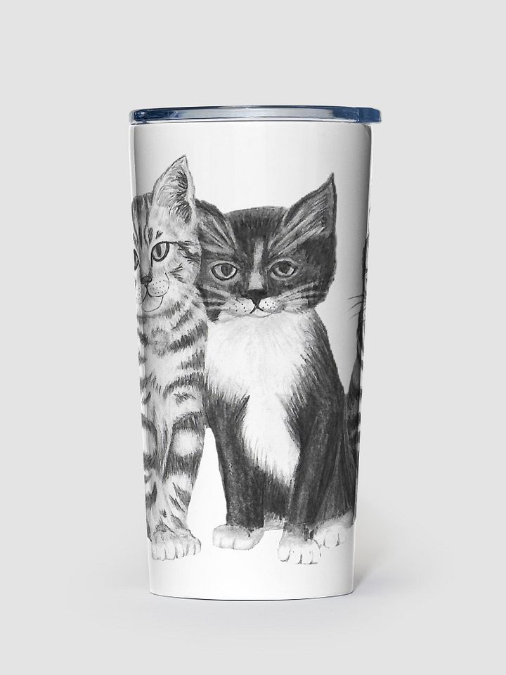 Kittens Drawing Travel Cup product image (1)