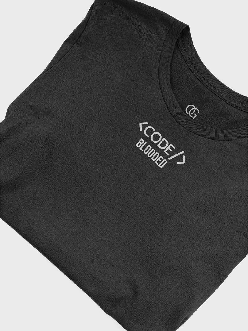 Code Blooded Minimalist Tee