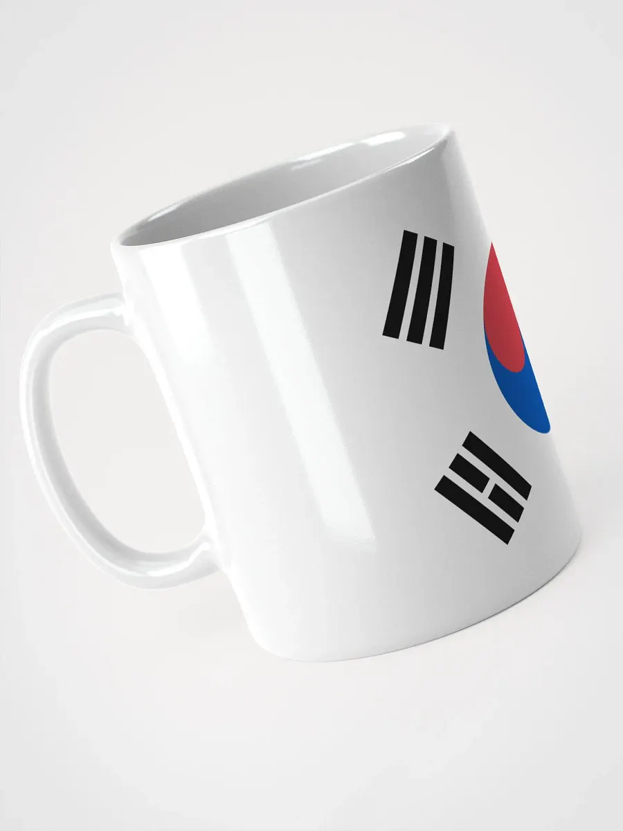 South Korea Flag White Coffee Mug product image (4)