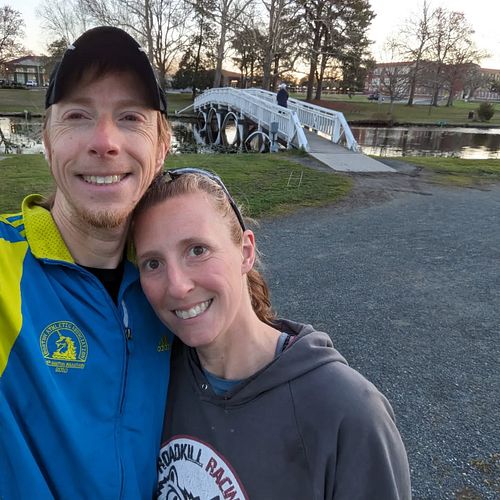 The Roberts made it down to Maryland to complete a marathon in their 18th state. Tomorrow, Trisha Byler, Lindsay Piraino, Aar...