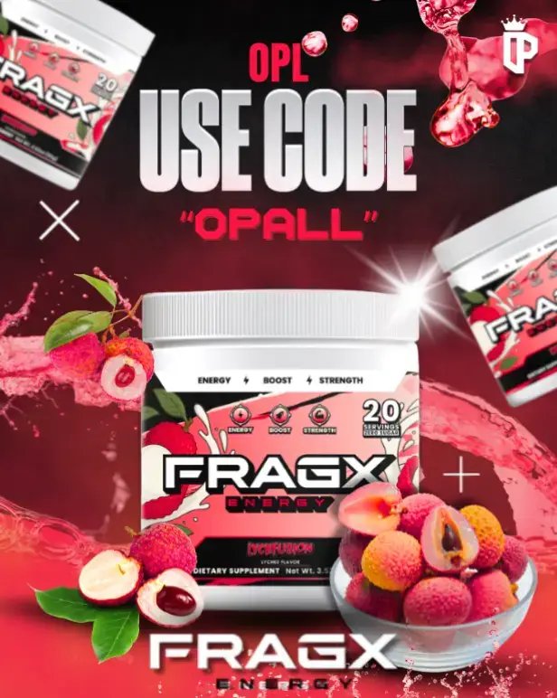 OPALL ESPORTS IS NOW SPONSORED BY FRAGX ENEGRY 🥳🎉  Use Code **