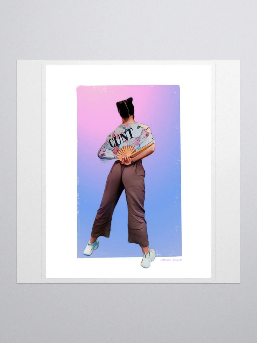 Pride Fan Sticker - 2022 product image (1)