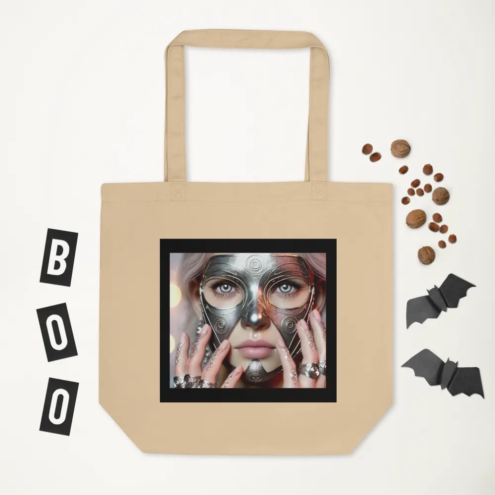 Ornate Metallic Mask Tote Bag product image (6)