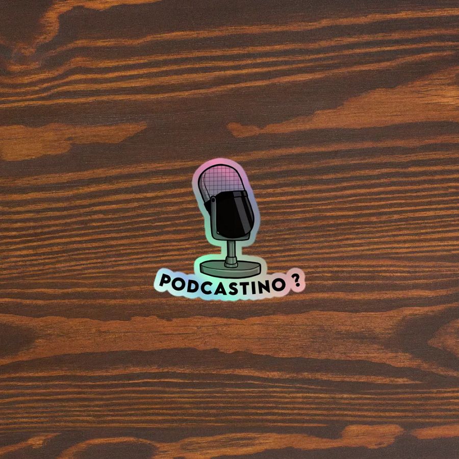 Podcastino - Sticker Olografico product image (5)