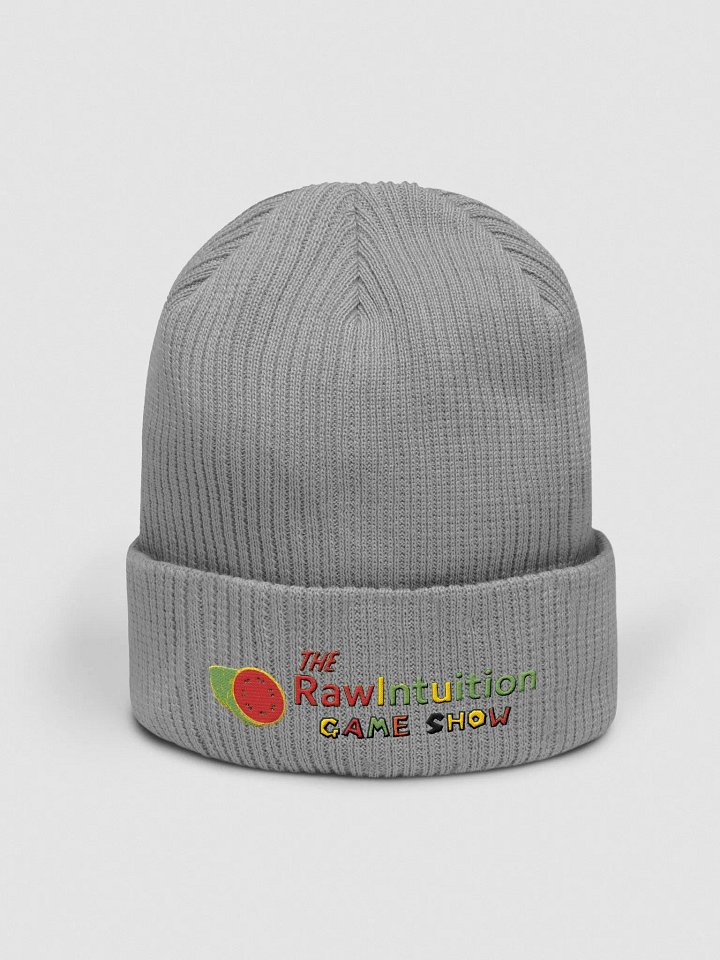 Melon Leaf Logo Ribbed Beanie product image (1)