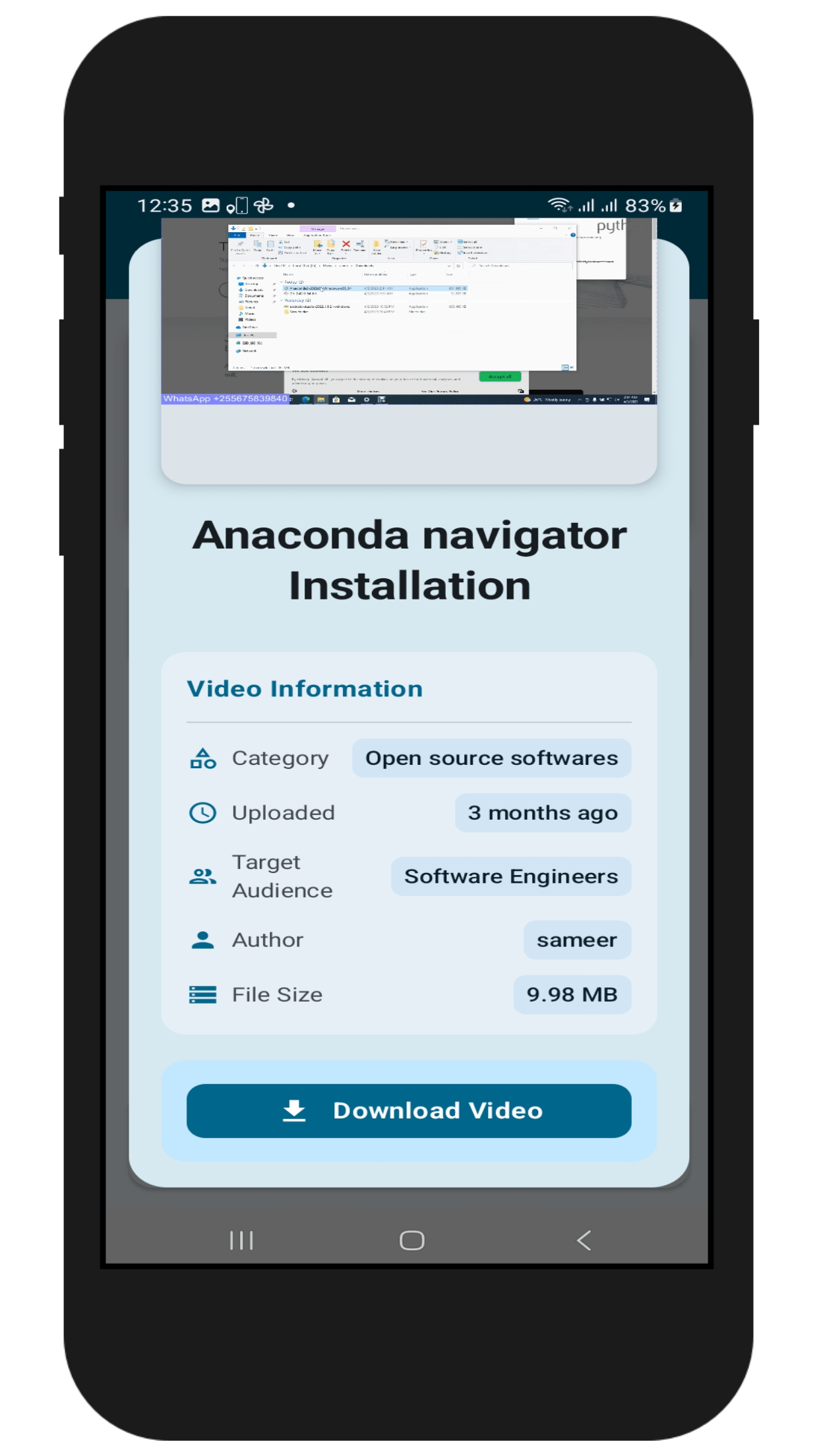 Educational Content Management System (Web + Android) product image (2)