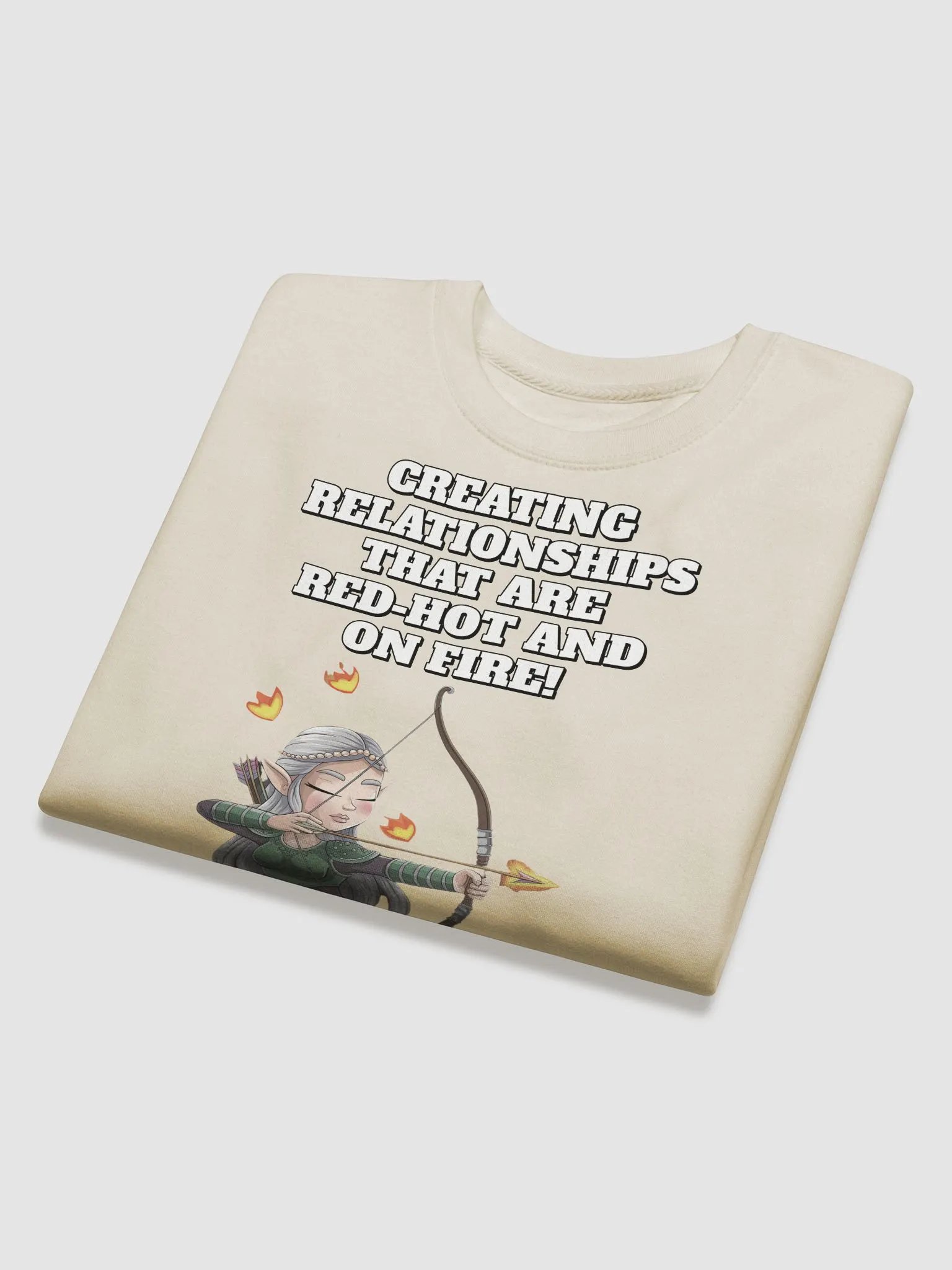 Creating Relationships That Are Red-Hot And On Fire! Valentine's Day Sweatshirt product image (18)