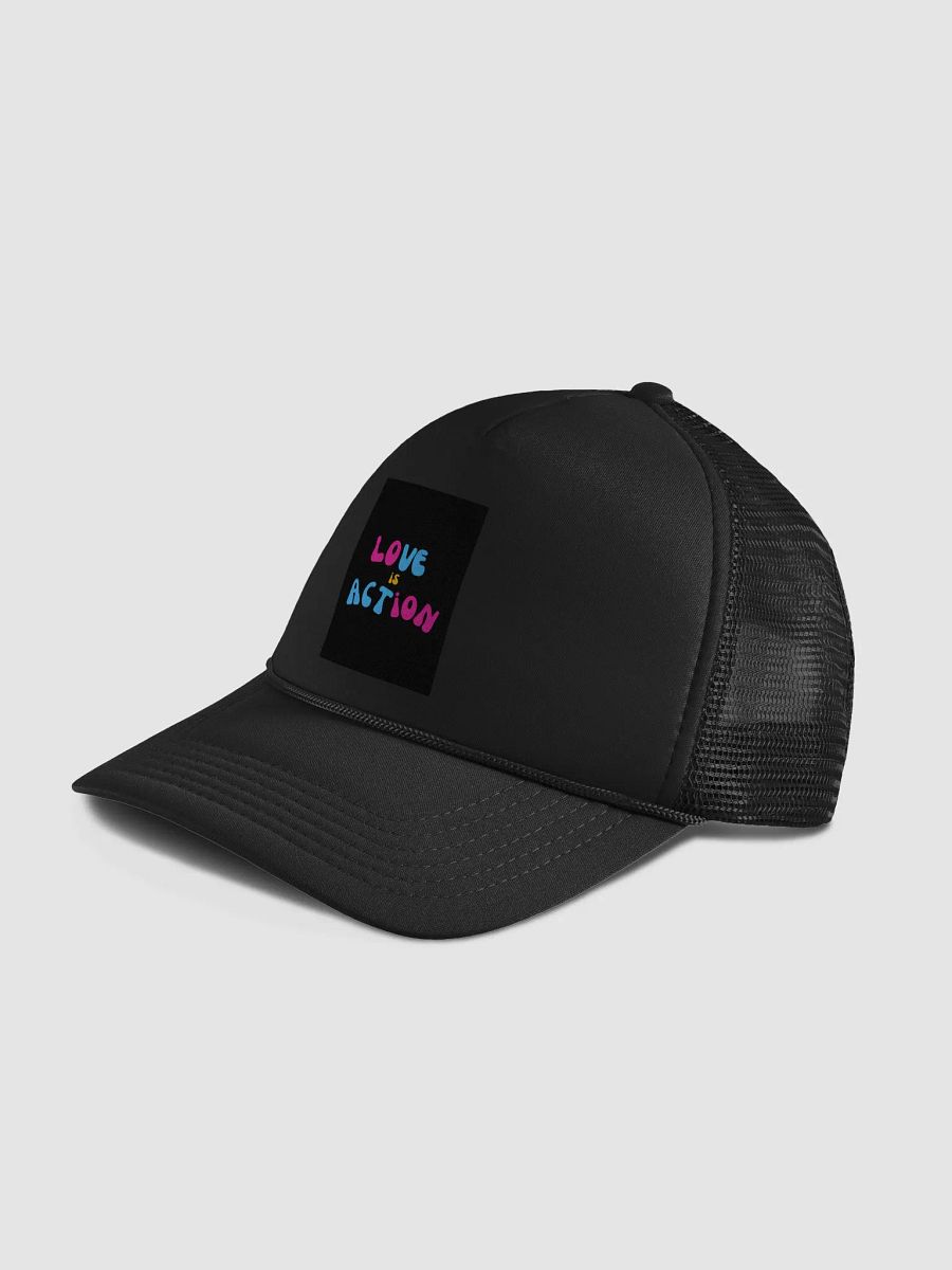 Love is Action - Trucker Hat Black product image (5)