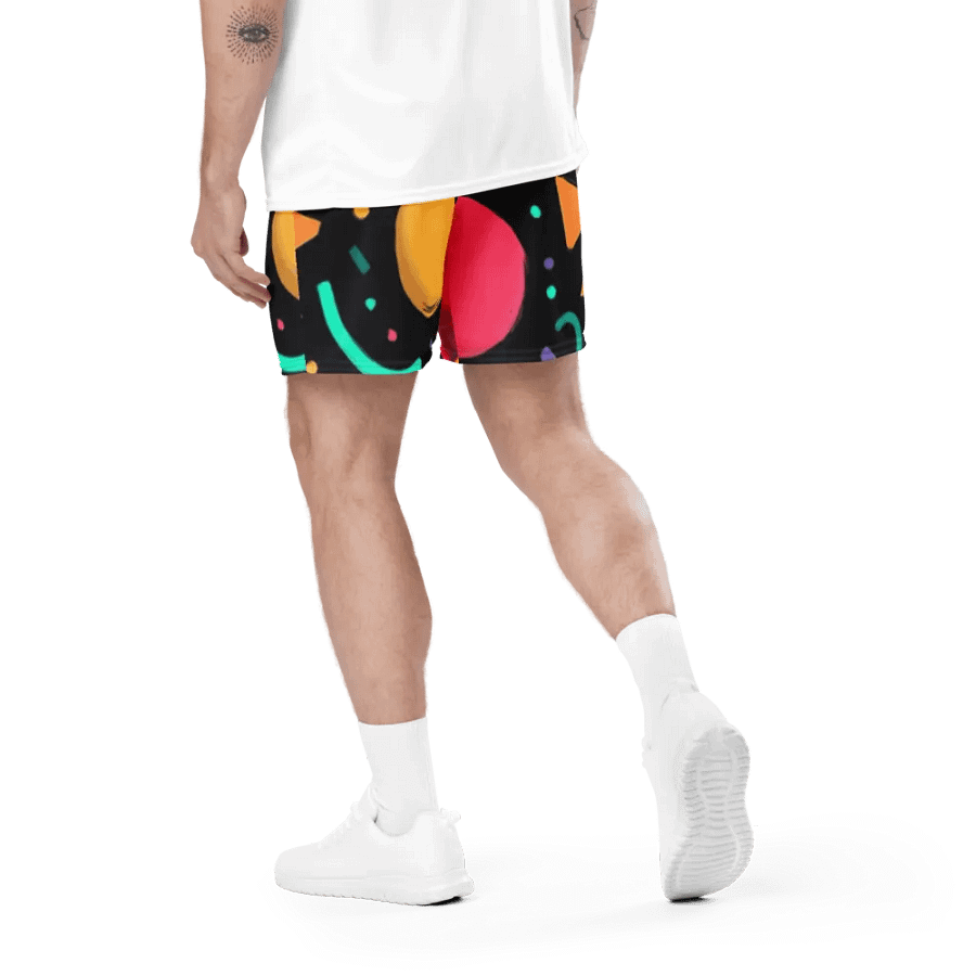 Retro Geometry All-Over Print Shorts product image (5)