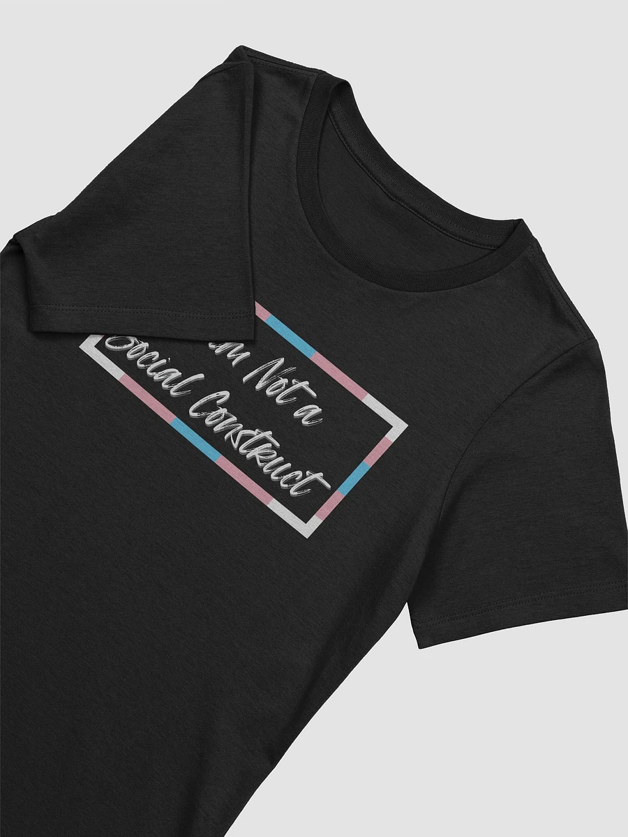 I am Not a Social Construct (lg) (wt) - Trans - Women's Relaxed Fit T product image (11)