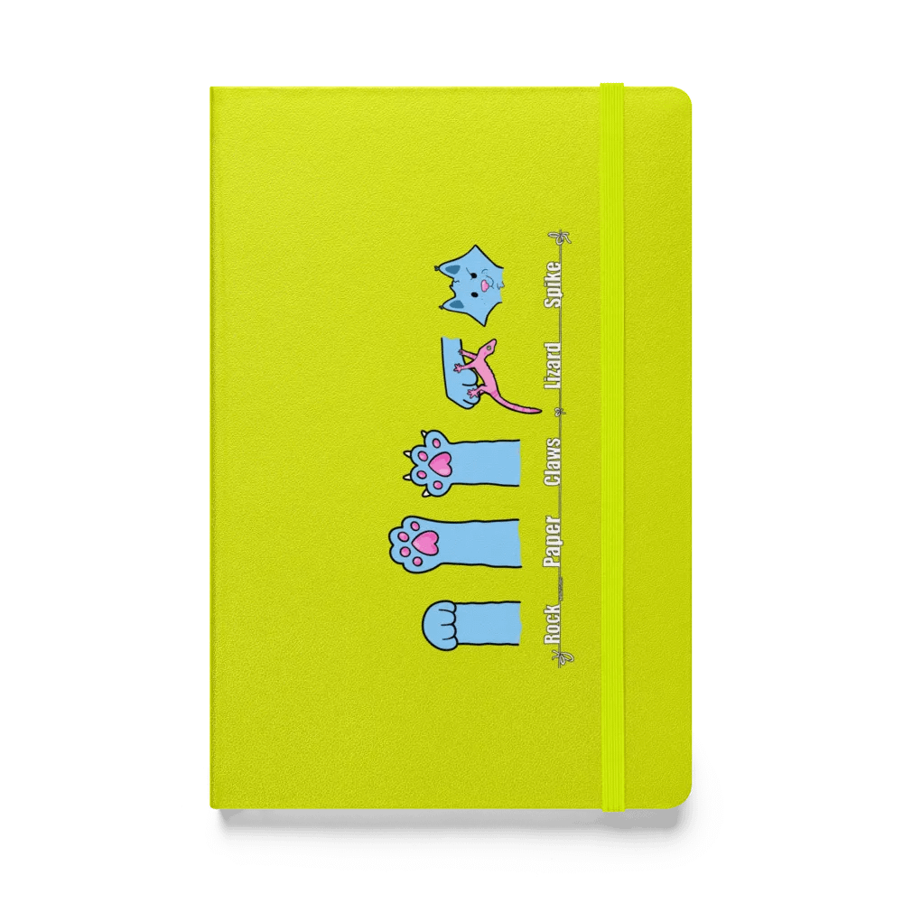 Rock, Paper, SPIKE- Lined Notebook product image (1)