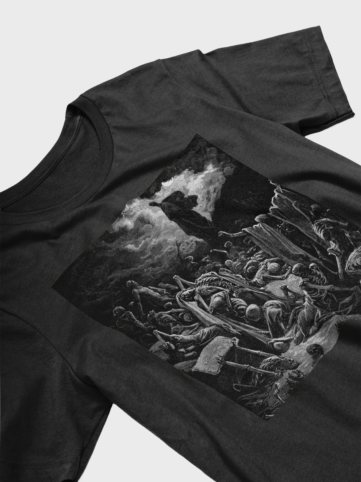 Vision of the Valley of Dry Bones Gustave Dore Bible Illustration Unisex T-Shirt product image (3)