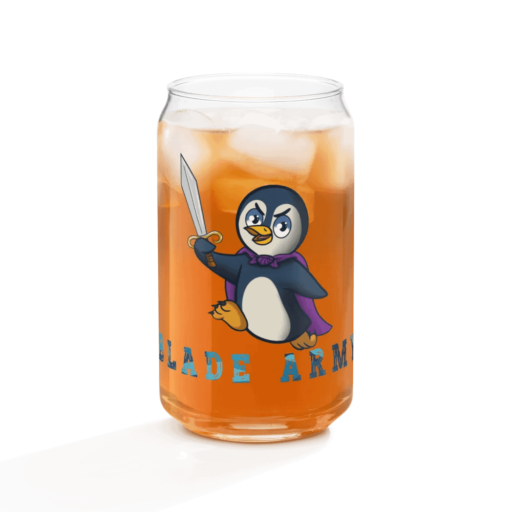Blade Army New logo Drinking Glass product image (11)