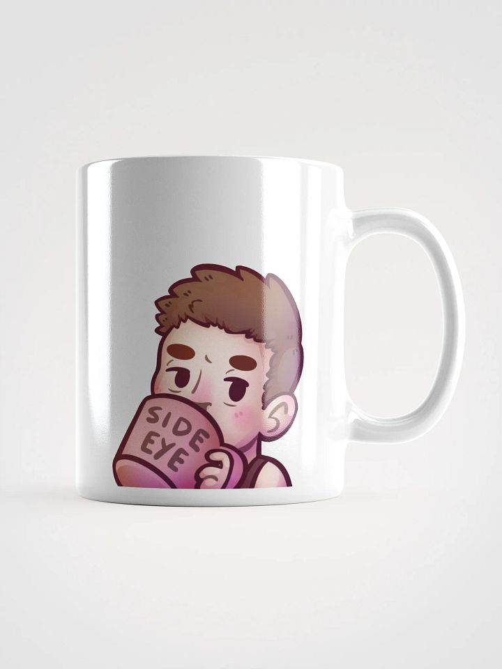 JeffBrutlag Side-Eye Mug (White) product image (1)